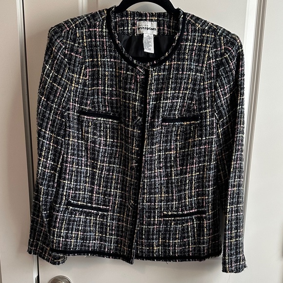 Zara Jackets & Blazers - Zara Multicolor Tweed Blazer